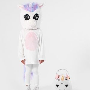 Pottery Barn Kids Unicorn Costume fleece
